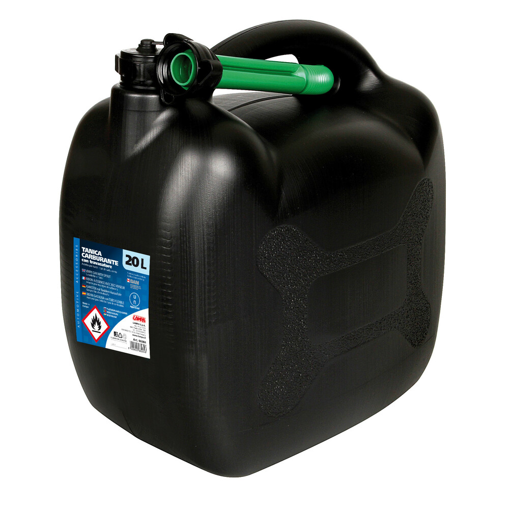 Jerricane carburant avec bec verseur - 20 L