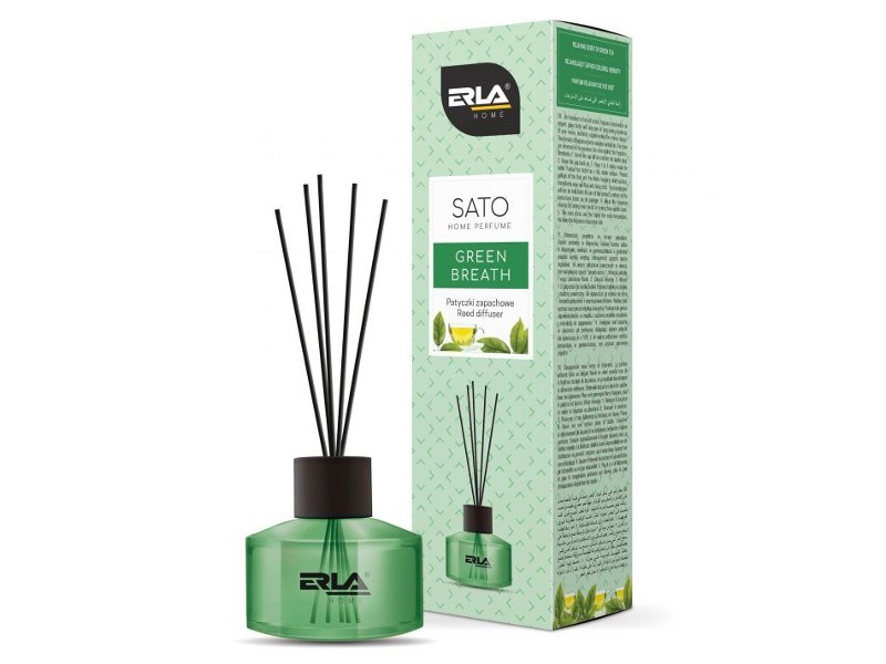 ERLA -  Sato Bâtons parfumés, Souffle vert, 50 ml