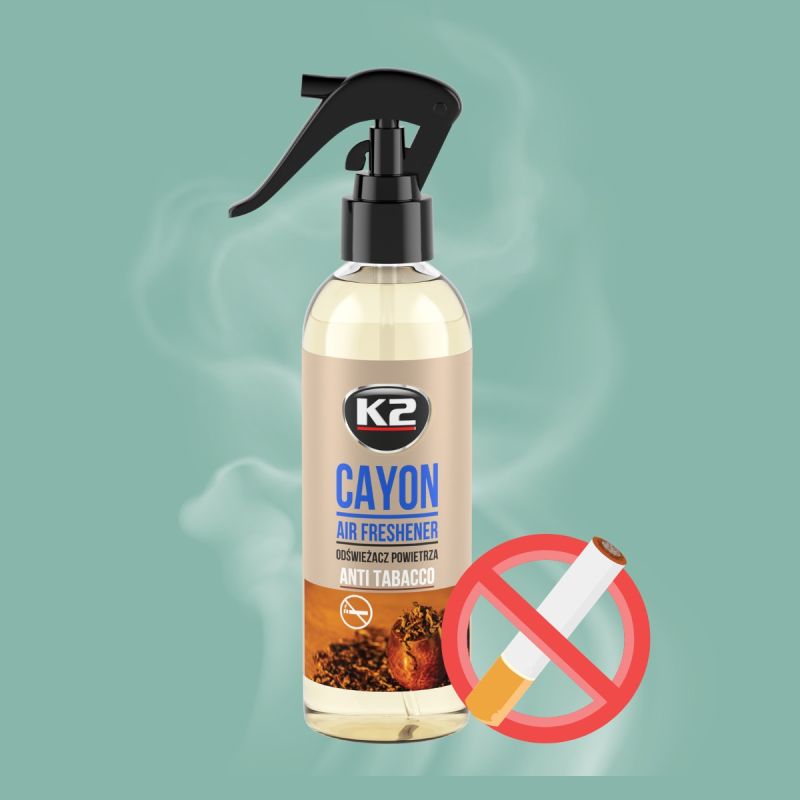 k2 - Home Spray Parfumé -Cayon Anti Tabac 250 ml