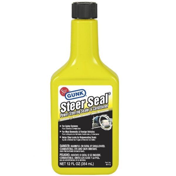 Antie-fuites Systèmes Direction Assistée 354ml;Gunk Steer-Seal M17-12