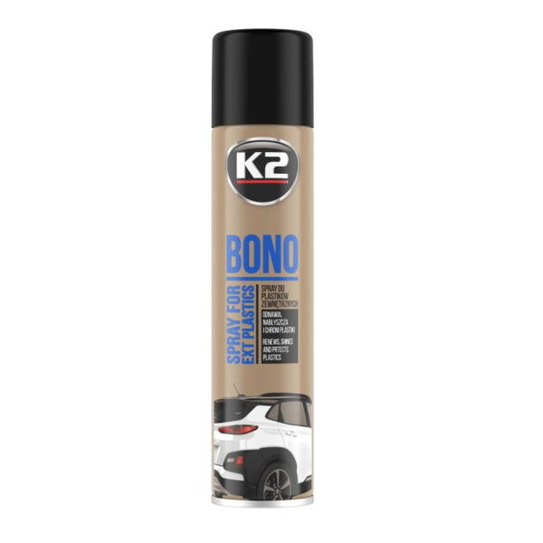 Rénovateur protège et polit les Plastique; K2 BONO 300ml