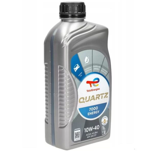 Total Qartz 7000 Semi-Syntétique10W40 1L – Image 2