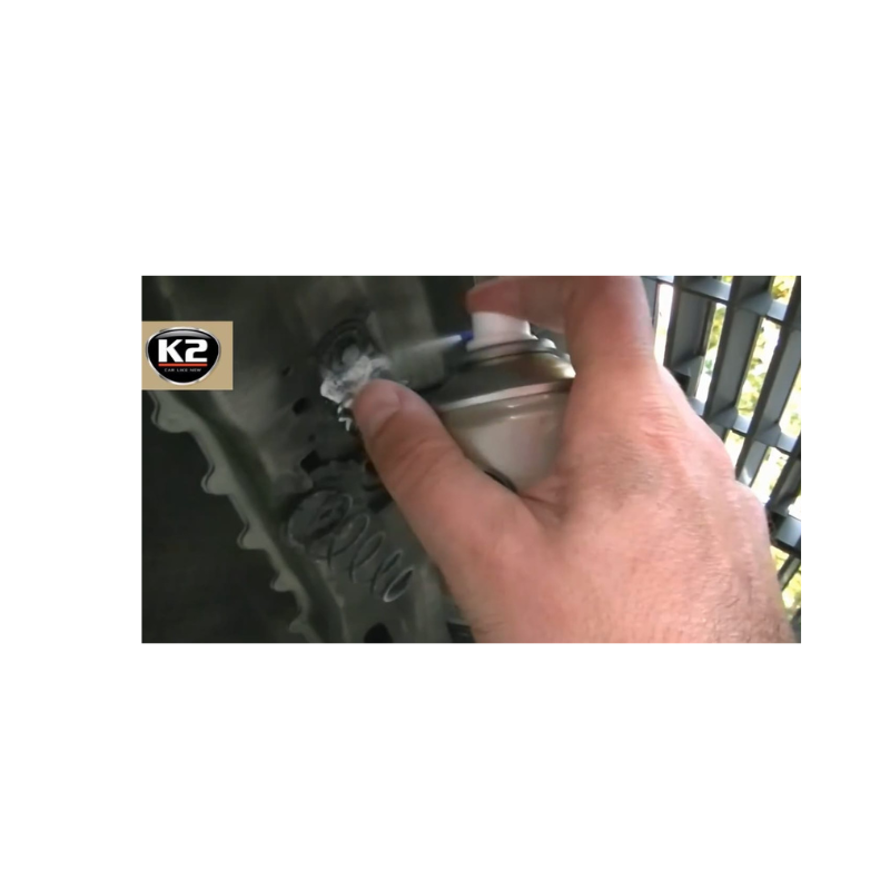 Graisse Blanche,protège contre la corrosion ; K2 GRAISSE BLANCHE AU PTFE 400ml – Image 3