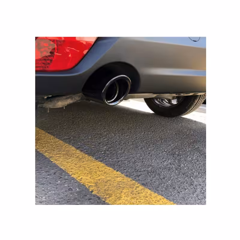 Embou Sortie d'échappement voiture en acier inoxydable,Compatibilité universelle avec interface de 63mm – Image 2