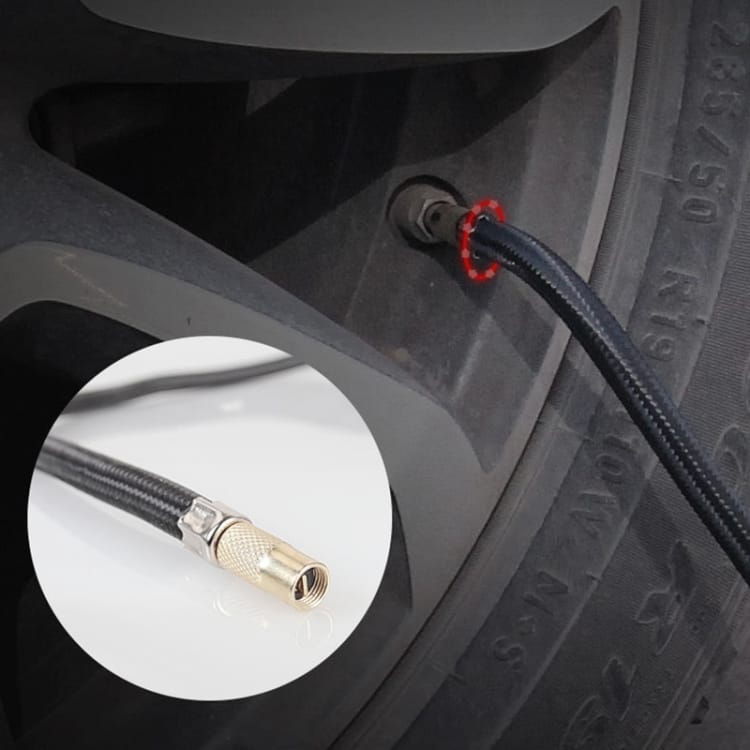 Compresseur à air portable AC595 12 V pour pneus voiture,Velo,Ballon Sport, – Image 6
