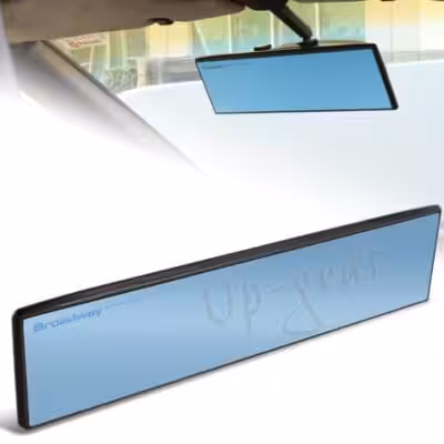 Rétroviseur Central Flat 300mm Bleu