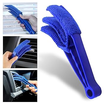 Mini plumeaux pour grille d'aération de voiture, Nettoyeur et brosse de climatisation automobil – Image 5