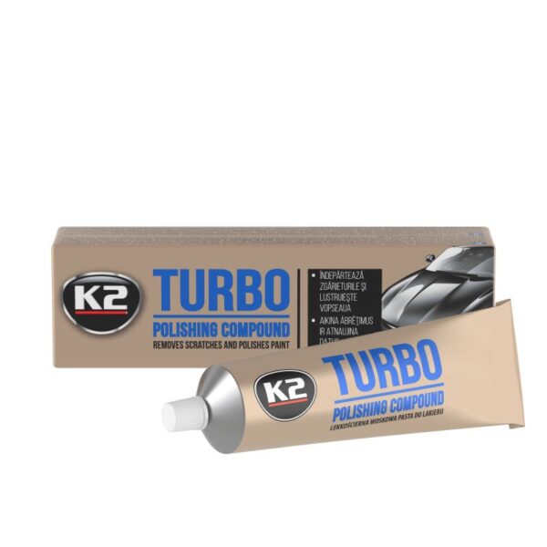 Pate de cire légèrement abrasive ; K2 TURBO 120G