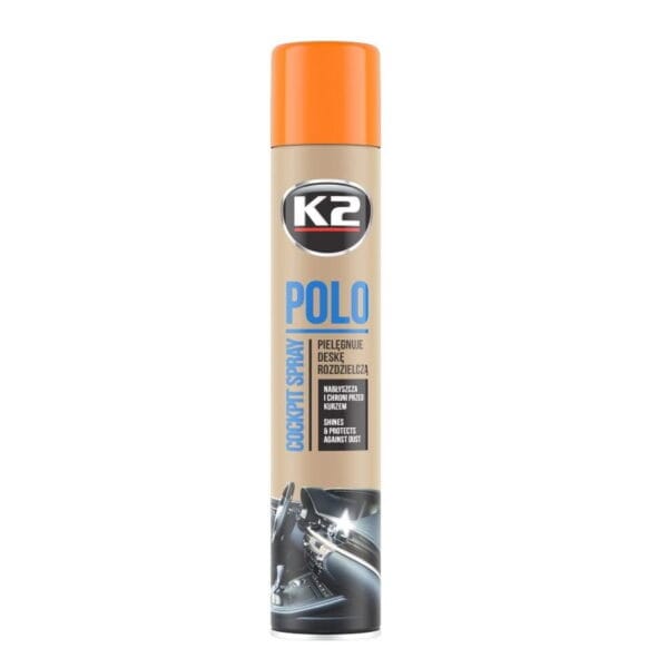 Nettoyant Tableau de bord Péche 750 ml ; POLO COCKPIT K2