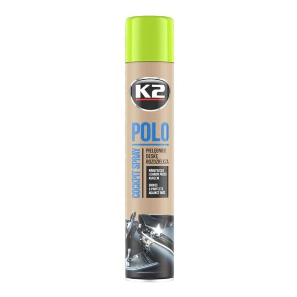 Nettoyant Tableau de bord Pomme Vert 750 ml - POLO COCKPIT K2