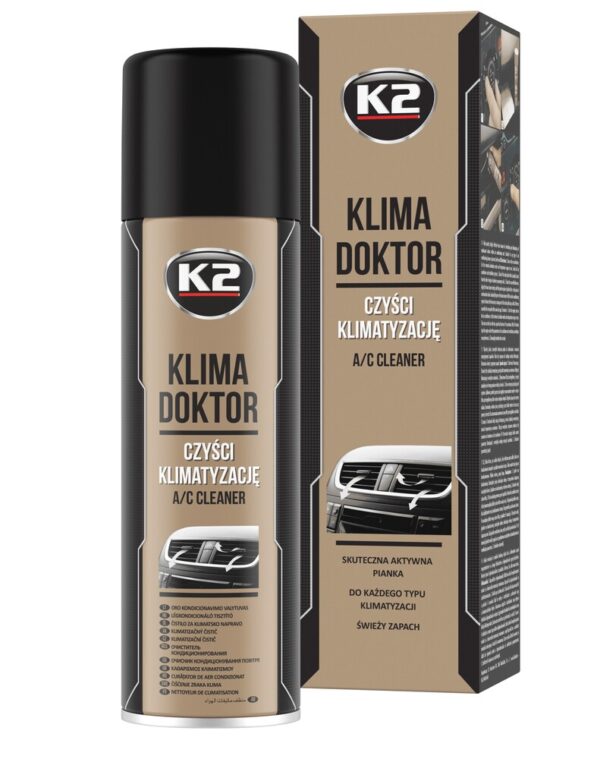 Mousse nettoyante pour climatisation ; K2 KLIMA DOKTOR 500 ML