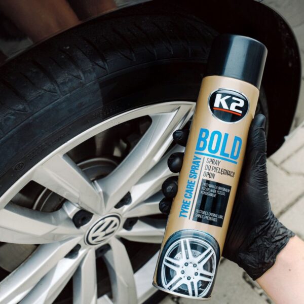 Spray pour Brille et entretenir les pneus ; K2 Bold 600ml – Image 7