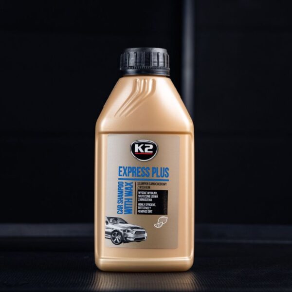 Shampoing pour Voiture à la Cire ; K2 EXPRESS PLUS 500 ML