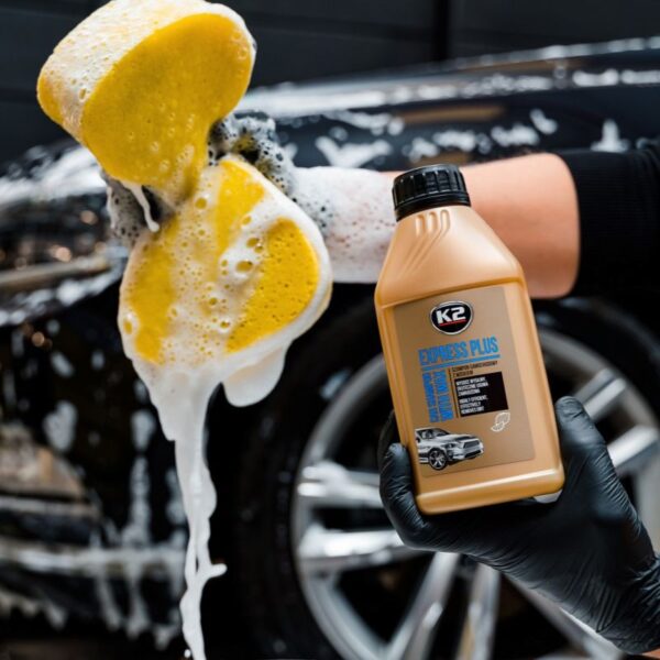 Shampoing pour Voiture à la Cire ; K2 EXPRESS PLUS 500 ML – Image 5