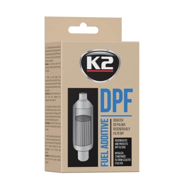 Additif carburant, régénère et protège les filtres DPF ; K2 DPF 50ml – Image 2