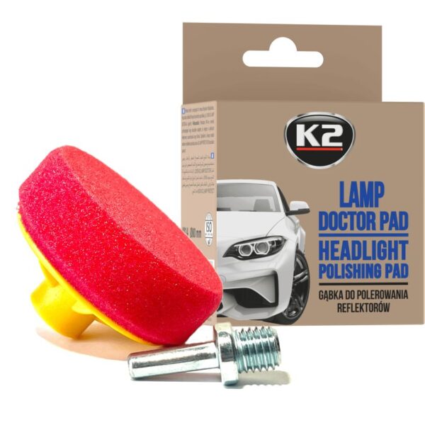 Tampon de Polisage des phares ; K2 LAMP DOCTOR PAD