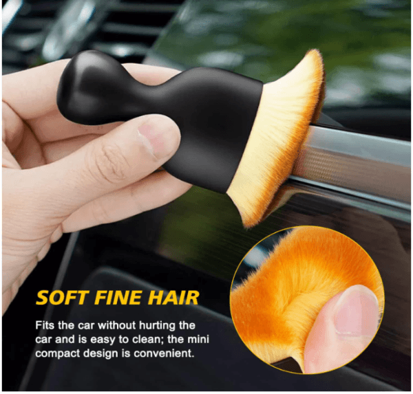 Brosse de nettoyage d'intérieur de voiture - super douce – Image 4