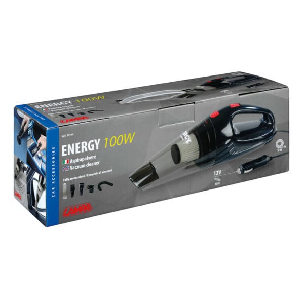 Energy, Aspirateur - 12V - 100W