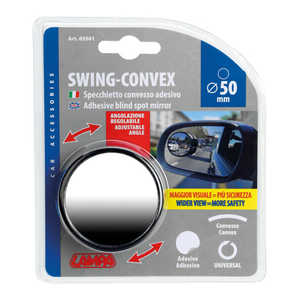 Swing, Rétroviseur adhésif convexe rond – Image 2